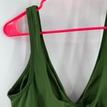 Robin Piccone Ava Tie Back Tankini Top Size Large Green NWOT Open Back Swim NEW Photo 10