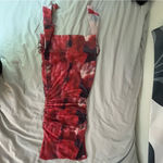 White Fox Boutique  Midnight Affair Mini Dress Rosé Spritz, Small Double Layered Photo 8