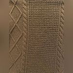 BP Cotton Cable Knit Sweater Dress Olive Breen XXS Photo 5