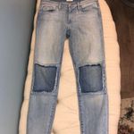 Hudson Jeans Hudson knee patch skinny mid rise jeans size 27! Photo 2