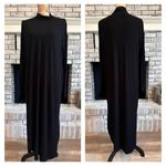 Show Me Your Mumu Sutton black midi mock turtleneck ribbed sweater dress Large Photo 2