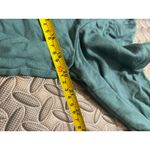 American Giant Hoodie Womens Large Green Cotton Fleece Lined Pockets USA Made Photo 5