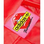 Adidas NEW Size XS x Fiorucci Kiss Red Transparent TPU Mini Skirt Button front Photo 2