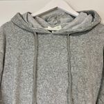 Treasure & Bond Women’s Velour Treatment Hoodie Grey Light Heather Size XS NWT Photo 1