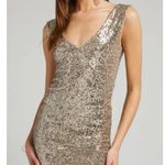 Generation Love NEW NWT Diane Sequin Mini Dress Pale Gold size XS Photo 1