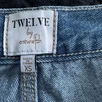 TVELVE printed denim fringe shorts Blue Size XS Photo 3