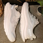 Hoka  Light Gray Athletic Shoes Photo 0