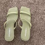 Jeffrey Campbell  GREEN
Women's Jamm-3 Jelly Slide
Heeled Sandal US 8 EU38 Photo 1