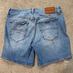 Lucky Brand  Light Wash Distressed The Roll Up Denim Shorts Size 6/28 Photo 1