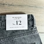 De rococo no 12 high rise super wide full length black jeans Size 27 Photo 7