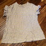 Old Navy Women’s  striped t-shirt. Size large Photo 0