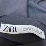 ZARA  Women's Black Long Sleeve Crew Neck Slim Fit Casual Tee T-shirt Top Size M Photo 2