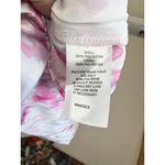 Halogen Womens Blouse Size XS Pink Gray Abstract Mock Neck Keyhole Sleeveless Photo 8