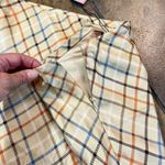 Vineyard Vines NWT By Shepard & Ian 100% Silk Plaid Striped Skirt 10 Photo 5