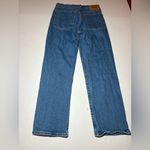 Levi's women's Premium denim Jeans WEDGIE STRAIGHT Button Fly blue size 25W 26L Photo 4