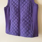 Pendleton  lavender quilted zip closure vest size m Photo 4