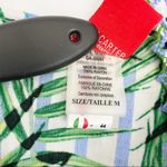 Red Carter Palm Party Swim Cover Mini Dress Tropical Hawaiian Aloha Vacation Photo 12