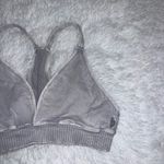 Free People Movement Gray Bralette Top Good Karma size XL Extra Large Photo 1