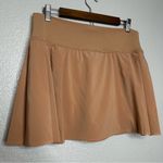Aerie NWT  Offline Women's Real Me Tennis Skirt XL Tan Skort Pleated Pockets Photo 4