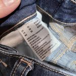 American Eagle Women's High Rise Jegging Crop Blue Jeans Size 00 destroyed Photo 8