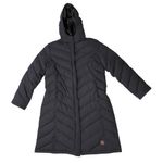 Kenneth Cole REACTION Hooded Down Puffer Long Jacket Photo 0