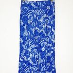 Lilly Pulitzer Georgia May Palazzo Pants Blue Fish Print Women’s XS Photo 0