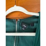 Lulus  Vivid Imagination Emerald Green Cutout Maxi Dress Weeding Bridesmaid Sz S Photo 5