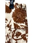 Gap  Y2K (2002) Linen Floral Midi Skirt Brown Size 16 Plus Size Coastal Boho Cute Photo 7