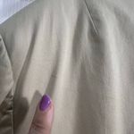 Talbots  Woman’s Stretch Size 24W Button Detaik Snap Down Tan Jacket Lightweight Photo 7