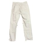 AGOLDE  Riley High Rise Straight Crop White Womens Size 26 Photo 4