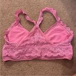 Aerie Pink Lace Bralette Photo 1