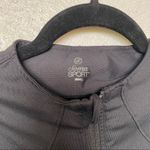 Soma  Sport Collarless Zip Front Sweatshirt Size Small Photo 3