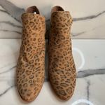 Coconuts by Matisse Women's Leopard Leather Pronto Booties Sz 8 Festival Boho Photo 1