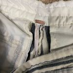 Free People Blue and White Striped  Shorts Photo 2