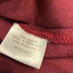 Escapada ESCAPADE Living Women's Burgundy Sleeveless Top with Yellow Tassels brand new Photo 7