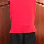 Catherine Malandrino Catherine Mallandrino Red Sleeveless Top Photo 9