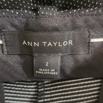  Black Polka Dot Dress Pants Size 2 Ann Taylor Black and White Pants Photo 5