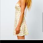 ZARA  Floral Satin Strappy Mini Dress Photo 2