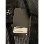 Women's Jade & Ivory by 26 International Blazer Size Large Black White Striped Photo 10