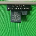 Ralph Lauren Lauren NWT Green Stripped Tank Top Set (2) Size 2X Plus y2k Photo 3