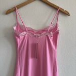 SKIMS Fits Everybody Lace Long Slip Dress in Bubblegum Tonal, Size Small Photo 7
