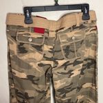 Fire Jeans Y2K Hannah belted cargo wide leg drawstring ruched cargo pants sz 11 Photo 3