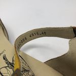 Fly London  Leather Ankle Strap Flats Yellow/Tan Size 40 Photo 10