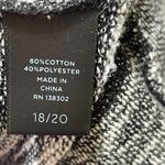 AVE Leisure Tunic Top Funnel Neck Black White Long Sleeve 18/20 Women's Size undefined Photo 5