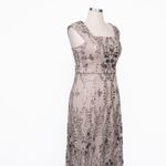 Alex Evenings  -  Sequined Embroidered Square-Neck Gown Photo 6