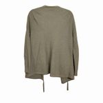 Madewell  Womens Sz S Green Palisades Open Cardigan Sweater Cinch Hem Long Sleeve Photo 5