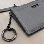 Tumi Card Case Card Holder With Zipper Blue Photo 1