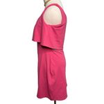 Susana Monaco flounce top back cut out stretch body con tank dress size medium M Photo 2