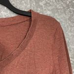 Ambiance Apparel  Women's Plus Size Rust Red V-Neck T-Shirt - Size 3X - Causal Photo 1