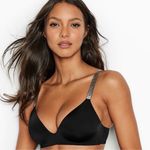 Victoria's Secret Victoria’s Secret Very Sexy Push Up Bra Black Sparkle Straps 32C VS Photo 0